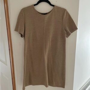 Zara Beige Short Sleeve Women's Top